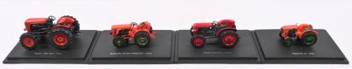 SAME: Four Hachette Partworks 1:43 scale Same tractors. 1956 Same DA 30 DT TRENTO & 1963 Same 360 DT