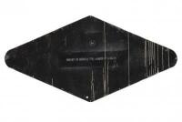 GOODYEAR: A large and impressive 'Goodyear Tyres' diamond shaped enameled sign, (92cm high x 183cm wide) - 4
