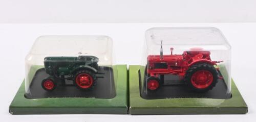 BOLINDER: Two Hachette Partworks 1:43 scale Bolinder tractor models. 1949 Bolinder - Muntkell BM10 & 1963 Bolinder Muntkell 350
