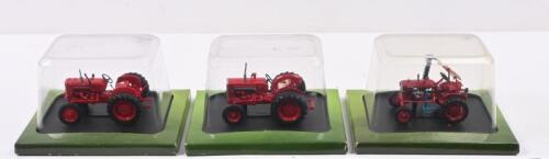 VALMET: Three Hachette Partworks 1:43 scale Valmet models. Boxed 1955 Valmet 20, 1957 Valmet 33 & 1966 Valmet 565 models