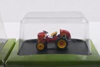 EUROPEAN TRACTORS: Three Hachette Partworks 1:43 scale European tractor models. Boxed 1950 Latil H14 TL10 & 1953 Reymond Simplex in red - 4