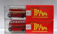 GUY ARAB III: Two Limited Edition 1:76 scale Guy Arab III Britbus&nbsp;models. PRV BODIED bus with 'CITY OF SOUTHAMPTON' livery (GL 01) & 'LONDON TRANSPORT' bus (GS-05), Route 121