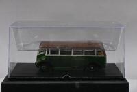 LONDON BUS: A Limited Edition 1:76 scale SHOWBUS RESIN 1939 Leyland Cub Rec CR 14, dark green&nbsp;'LONDON TRANSPORT' livery (RS-76641). Numbered '225'/300 - 2