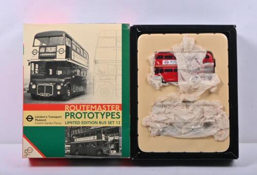 ROUTEMASTER: A 1:76 scale Limited Edition Bus Set 12 by Exclusive First Editions - 'ROUTEMASTER PROTOTYPES' (96935)