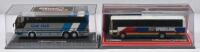 OMNIBUS: Two 1:76 scale limited edition Corgi Omnibus' including Neoplan Cityliner&nbsp;Oak Hall (OM44201) No.80 of 2200, and Van Hool Alizee - Heathrow/Gatwick Speedlink (42711). No.1629 of 4600.