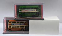 CORGI OMNIBUS: Two&nbsp;1:76 scale Corgi Omnibus' including Leyland PD1 in Hants & Dorset Motor Services livery (40801) and Weymann Trolleybus in Maidstone Corporation Transport Department livery (40101) with certificate of authenticity numbered to 4979 of 810