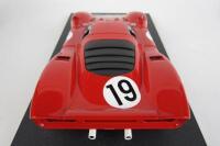 FERRARI: A 1:18 scale 1969 Le Mans Ferrari 312P #19 by Tecnomodel. - 7