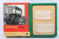 DARTFORD 1963: A EFE London Transport Museum Bus Set 14 Dartford 1963 comprising of two buses including AEC III Regent RT Double Deck Bus & AEC Renown Double Deck AEC Demonstrator.&nbsp;
