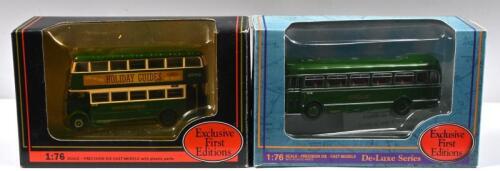 EFE: Two exclusive first editions 1:76 scale buses including Bristol LS Coach Green Line Model No.16323DL and London STL Bus London Transport Model No.27808.