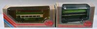 EXCLUSIVE FIRST EDITIONS: Two 1:76 scale model buses by Exclusive First Editions including B.E.T Weymann Aldershot & District Model No.27103 & Bristol VR III Open Top Southdown Model No.18608.&nbsp;