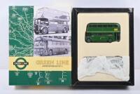 GREENLINE: A EFE Exclusive First Editions London Transport Museum Greenline Bus Set No.5 comprising of AEC Regent III Rt Double Deck Bus & Modernised AEC Regal RF Coach.&nbsp;