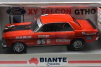 MOFFAT: A 1:18 scale XY Falcon GTHO by Biante Classics, as raced to victory by Allan Moffat at 1971 Hardie-Ferodo 500. Numbered '3115'/6000. Allan Moffat signature - 2