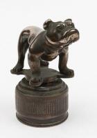 BRITISH BULLDOG: An early bronze British Bulldog mascot