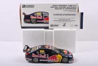 LOWNDES: A Limited Edition CLASSIC CARLECTABLES 1:18 scale Craig Lowndes' Year 2013 Red Bull Racing Australia VF Commodore. Numbered '1072'/2000