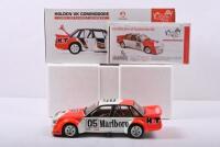 COMMODORE: A Limited Edition 1:18 scale Classic Carlectables Holden VK Commodore as raced to victory by Peter Brock/Larry Perkins in 1984 Bathurst, #05. Limited Edition of 15500