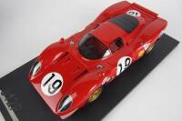 FERRARI: A 1:18 scale 1969 Le Mans Ferrari 312P #19 by Tecnomodel. - 8