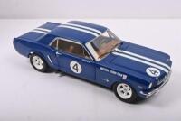 MUSTANG: A Limited Edition 1:18 scale CLASSIC CARLECTABLES 1965 mustang as raced by Norm Beechey. Model numbered '3490'/4000 - 3