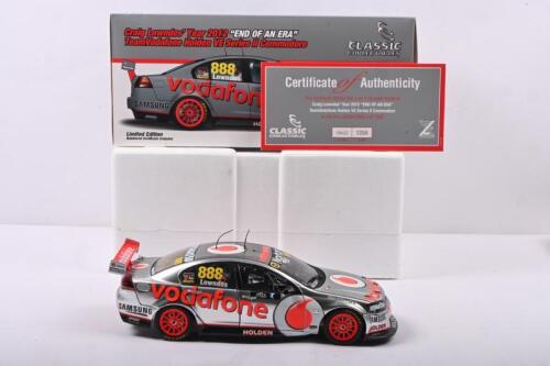 LOWNDES: A Limited Edition CLASSIC CARLECTABLES 1:18 scale Craig Lowndes Year 2012 "END OF AN ERA" TeamVodafone Holden VE Series II Commodore. Numbered '0682'/1250