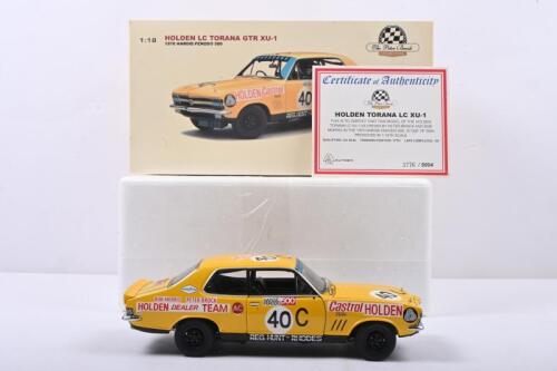 LC TORANA: A Limited Edition 1:18 scale Autoart Holden LC Torana GTR XU-1 as raced by Peter Brock/Bob Morris in the 1970 Hardie-Ferodo 500. With CoA numbered 3776/5004