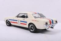 FORD: A LIMITED EDITION 1:18 scale CLASSIC CARLECTABLES 1965 Mustang of IAN "PETE" GEOGHEGAN. Numbered '3509' of 4000. CoA signed by Pete Geoghegan - 3