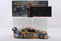 LOWNDES/WHINCUP: A Limited Edition CLASSIC CARLECTABLES 1:18 scale Craig Lowndes & Jamie Whincup Year 2006 SUPERCHEAP AUTO BATHURST 1000 WINNER Team Betta Electrical BA Falcon. numbered '3872'/5200