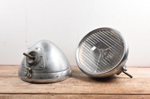 LUCAS: Two Lucas P100 headlamps