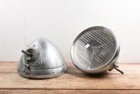 LUCAS: Two Lucas P100 headlamps
