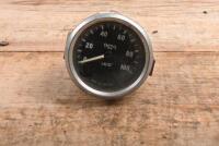 OIL PRESSURE GAUGE: A SMITH MA Oil Pressure Gauge. Stamped 'X 53580/25'