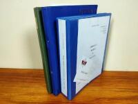 AVIATION: Three folders with information on operation of both Tiger Moth and Gipsy Major aircraft