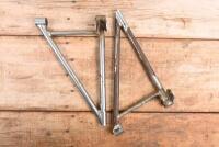 LOTUS: Two racing car wishbones believed to be Lotus 23