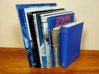 FRENCH: Eight books on French motoring, predominantly Bugatti in English text - 2