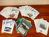 VINTAGE: A consecutive run of 'The Vintage Car' newsletter
