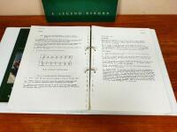 ASTON MARTIN: A printed copy of a DB4GT Workshop manual; Aston Martin DB7 Brochure; and Aston Martin Gold Portfolio 1972-1985 book. - 2