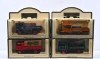 STEAM WAGON: Four 'DAYS GONE' steam wagon models by Lledo. Three Sentinel S4 models in various liveries including 'Bass & Co.',&nbsp;'DAYS GONE' & 'TETLEY FINE ALES'