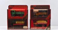 STEAM WAGON: Four 1:60&nbsp;to 1:72 scale Matchbox Models of Yesteryear models with a steam theme. Two Limited Edition Y-18 Atkinson Model D Steam Lorry & Wagon models