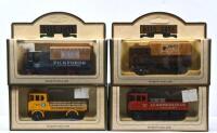 STEAM WAGON: Four 'DAYS GONE' steam wagon models by Lledo. 1930 Foden & 1931 Sentinel models