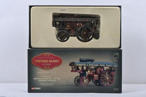 FOWLER: A Limited Edition 1/50 scale CORGI FOWLER B6 SHOWMANS LOCOMOTIVE (THE LION) in ANDERTON & ROWLAND livery (80101). Numbered '0670'