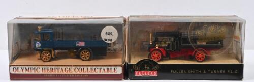 STEAM: Two Matchbox Collectibles steam models. Series 1, Limited Edition 'OLYMPIC HERITAGE COLLECTABLE' 'ST.LOUIS' Atkinson steam lorry & FULLER SMITH & TURNER P.L.C. Foden 'C' Type