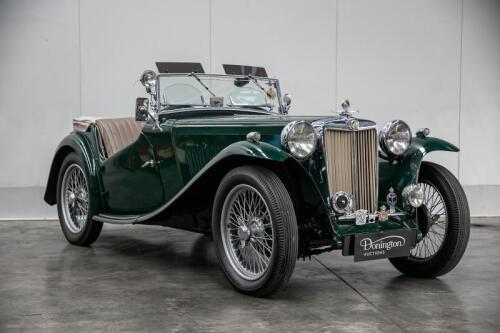 1949 MG TC [Location: Melbourne]