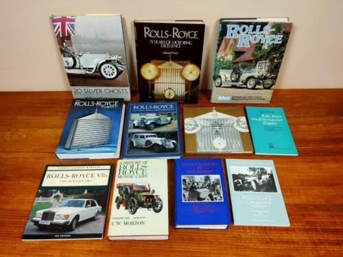ROLLS-ROYCE: Eleven books on Rolls-Royce