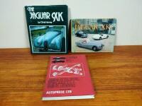 JAGUAR: Three books on Jaguar XKs including an Autopress Workshop manual