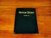 MOTORSPORT: A collection of Bound Motors Sport magazines from Volume 26, January 1950 to Volume 81, ending December 2005. - 3