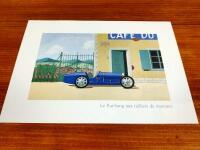 BUGATTI: 'Portfolio Du Centenaire Ettore Bugatti' by Paul Kestler featuring 8 decorative prints - 5