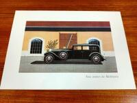 BUGATTI: 'Portfolio Du Centenaire Ettore Bugatti' by Paul Kestler featuring 8 decorative prints - 20