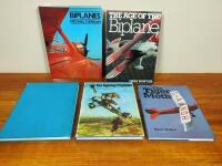 AVIATION: Five books covering bi and triplanes - 2