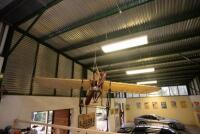 AVIATION: A superbly constructed model of Monsieur Bleriot&rsquo;s monoplane in which he crossed the English Channel &ndash; Wingspan aprox. 3.6 metres - 4