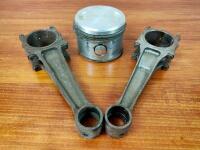 MERLIN: Two Rolls-Royce Merlin conrods and a piston