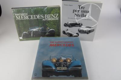 MERCEDES-BENZ: Three hardcover books covering Mercedes-Benz automobiles.