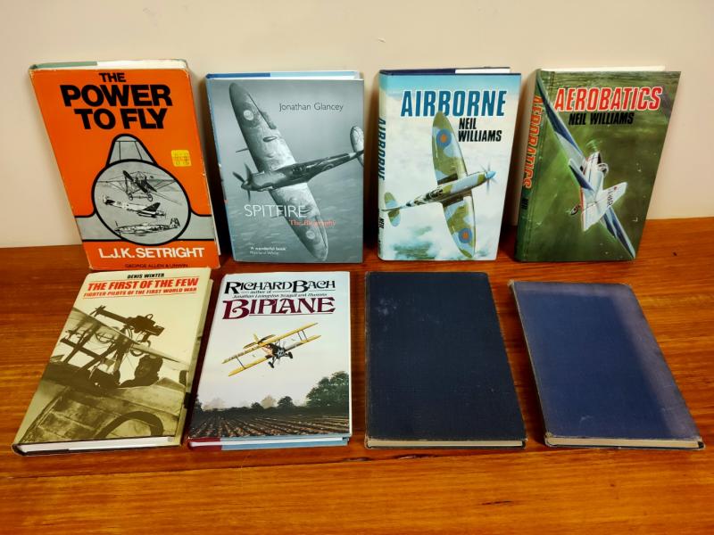 AVIATION: Eight books on aircraft - Price Estimate: $50 - $80