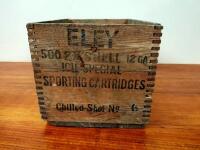 SHOTGUN: A &lsquo;ELEY&rsquo; timber box for 12 GA sporting cartridges - 2